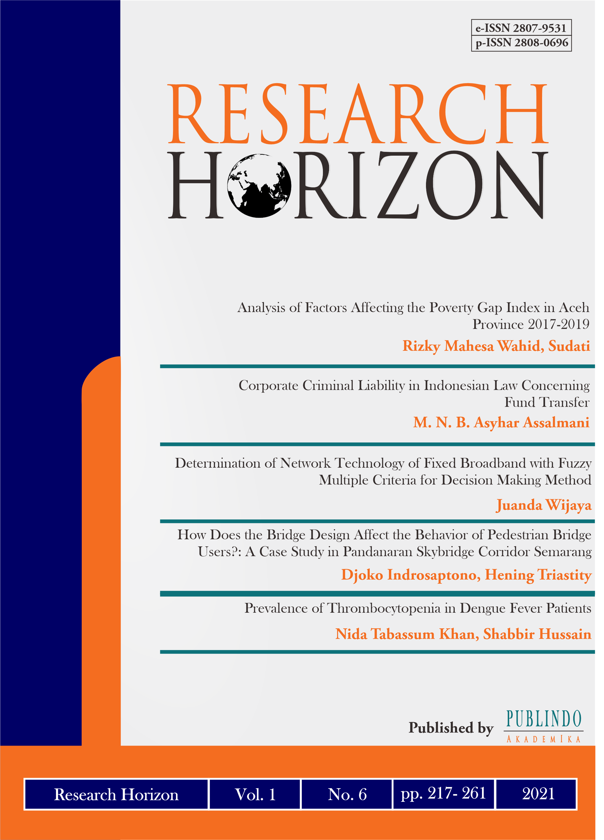 					View Vol. 1 No. 6 (2021)
				